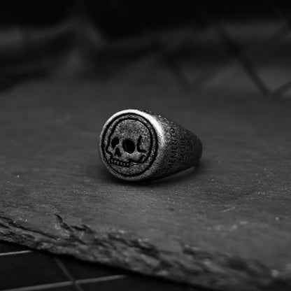Memento Mori Relic Skull Ring
