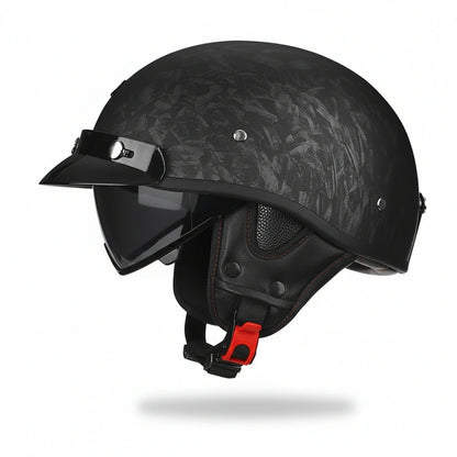 Retro Chopper 1/2 Motorcycle Helmet | DOT & ECE Approved