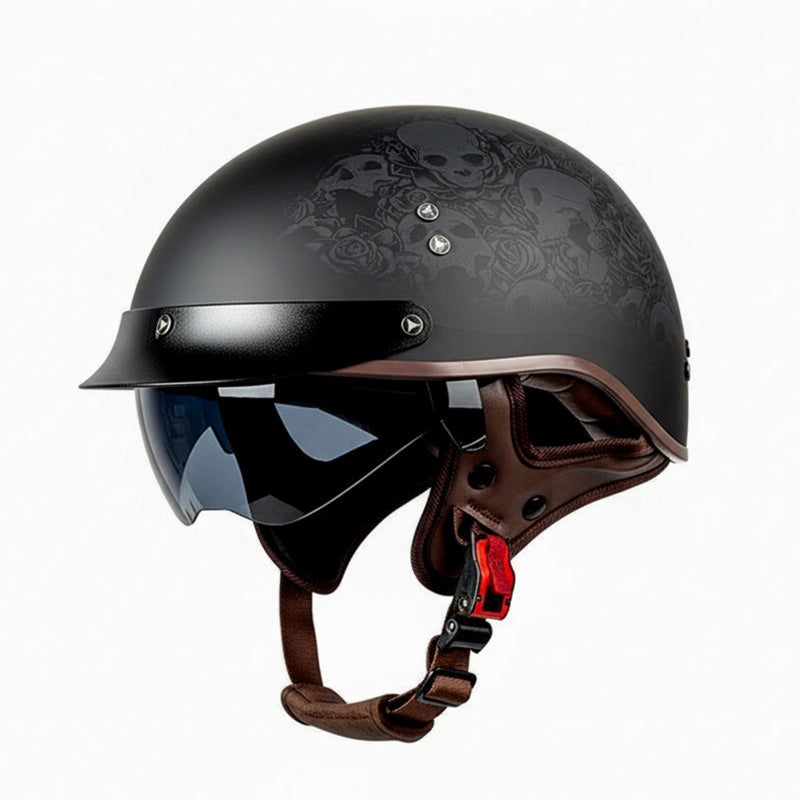 Cruiser Retro Helmet | DOT Approved