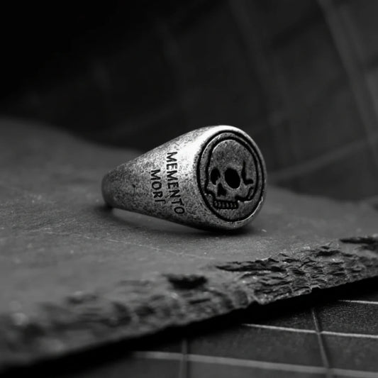 Memento Mori Relic Skull Ring
