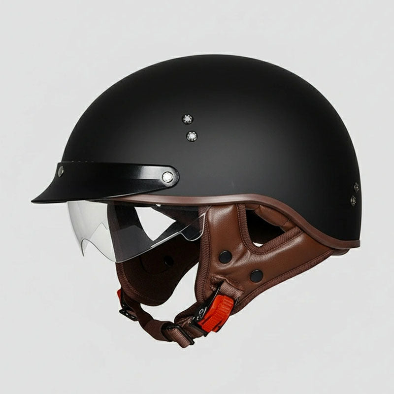 Cruiser Retro Helmet | DOT Approved