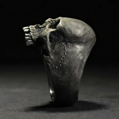 Iron Ghost Skull Ring