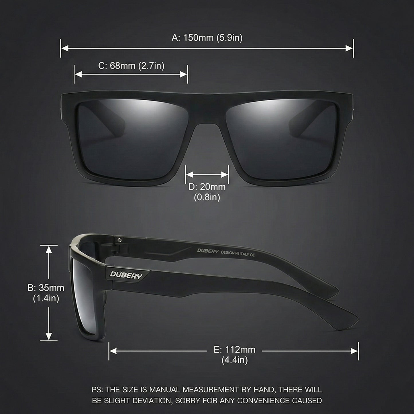 Aviator Polarized Sport Sunglasses