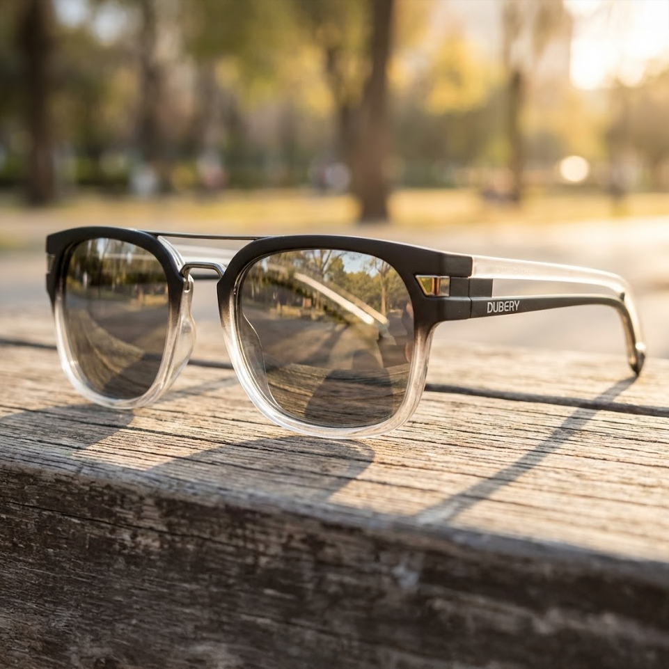 Retro Square Polarized Sunglasses