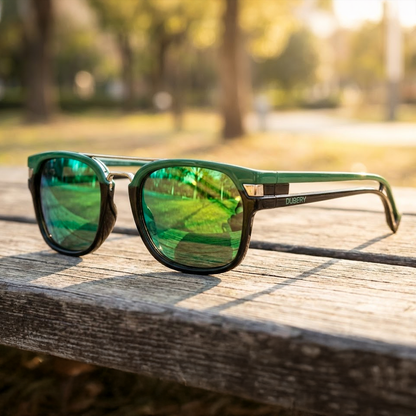 Retro Square Polarized Sunglasses