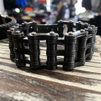 Black Tripple Chain Bracelet
