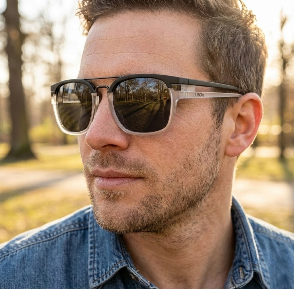 Retro Square Polarized Sunglasses
