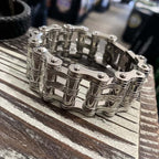 White Tripple Chain Bracelet