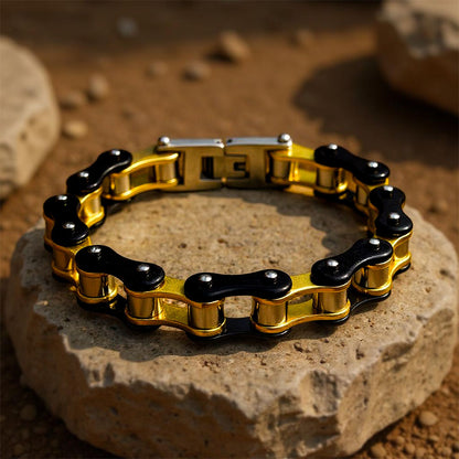 Road Warrior Biker Chain Bracelet