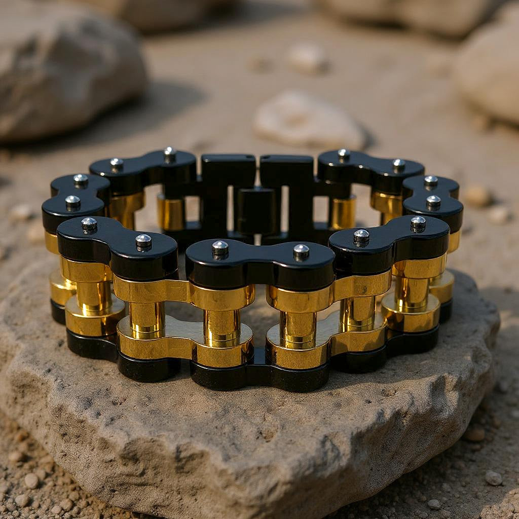 Vintage Motorcycle Chain Bracelet