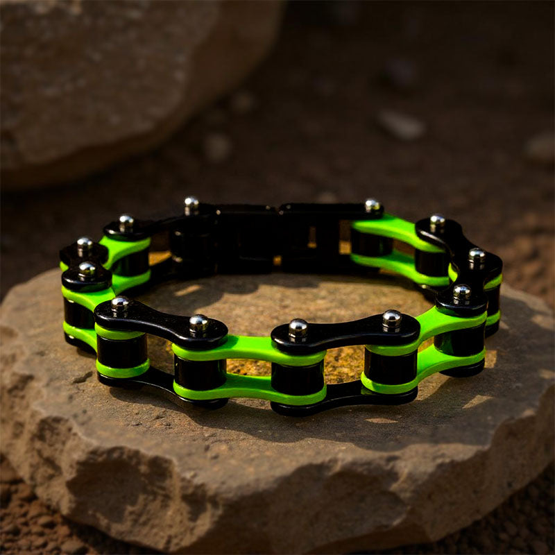 Road Warrior Biker Chain Bracelet