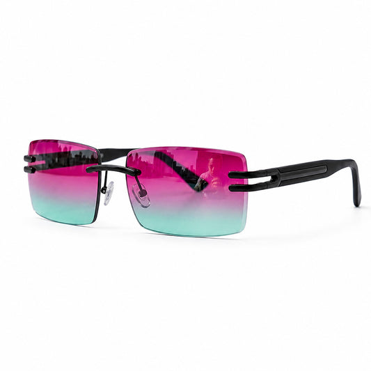 Prism Edge Rimless Sunglasses