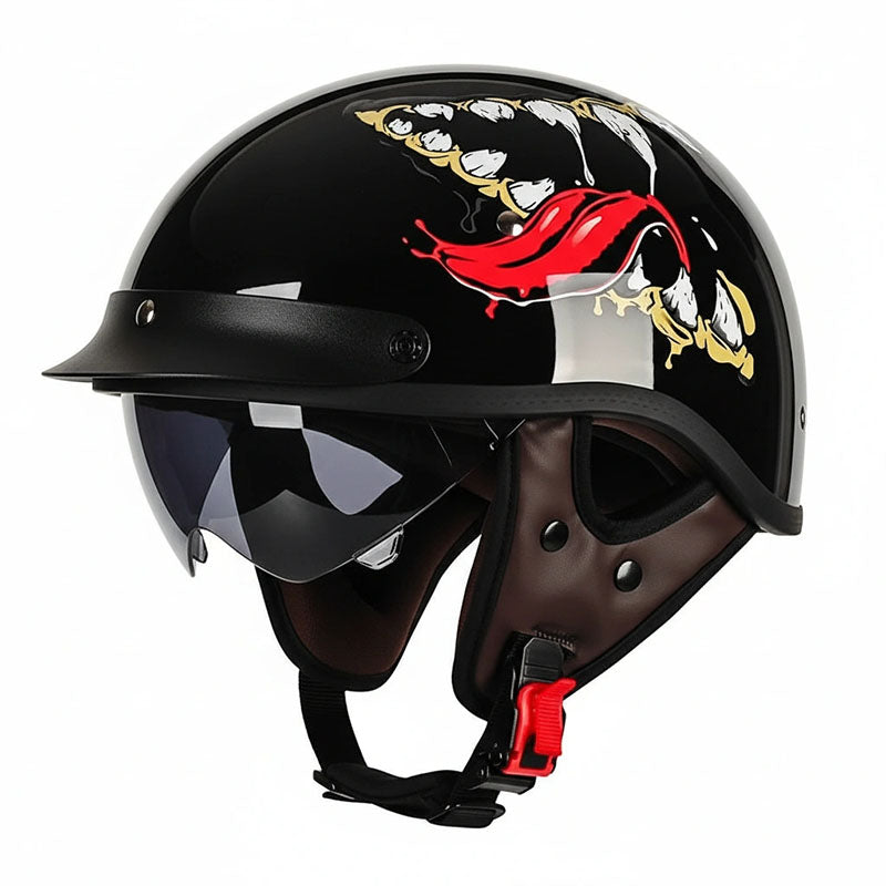 Cruiser Retro Helmet V2 | Dot Approved