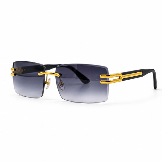 Prism Edge Rimless Sunglasses