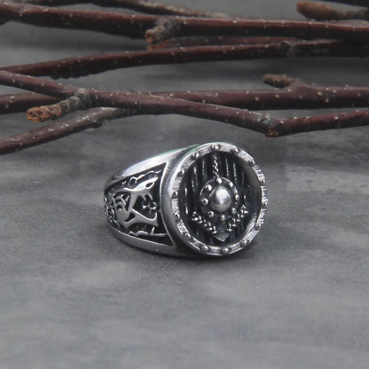 Fenrir Guard Shield Ring