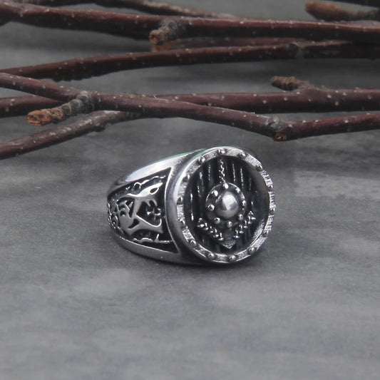 Fenrir Guard Shield Ring