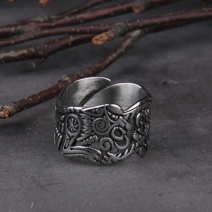 Pathfinder Wolf Rune Ring