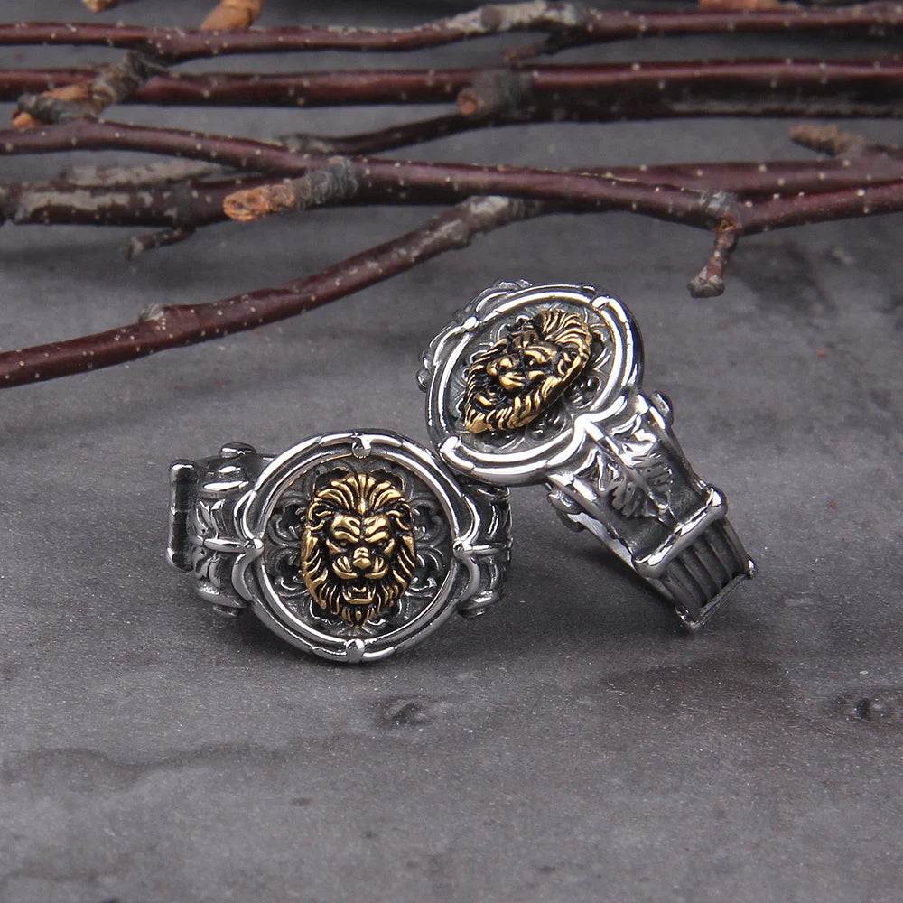 Savanna King Lion Ring