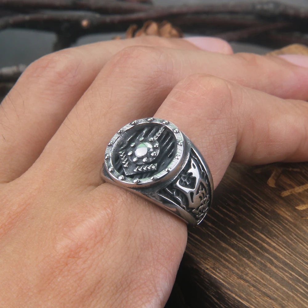 Fenrir Guard Shield Ring