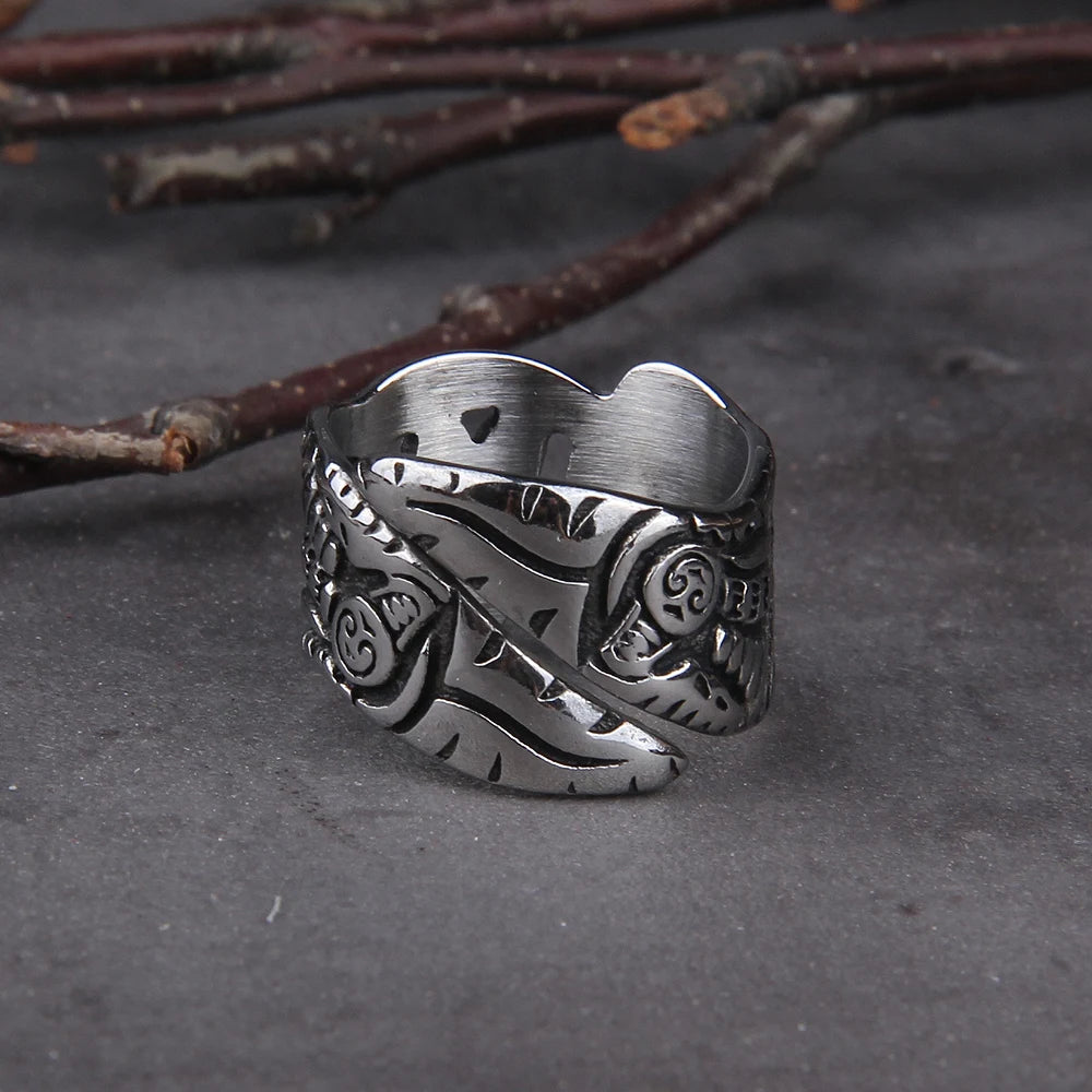 Pathfinder Wolf Rune Ring