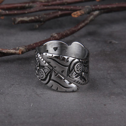 Pathfinder Wolf Rune Ring