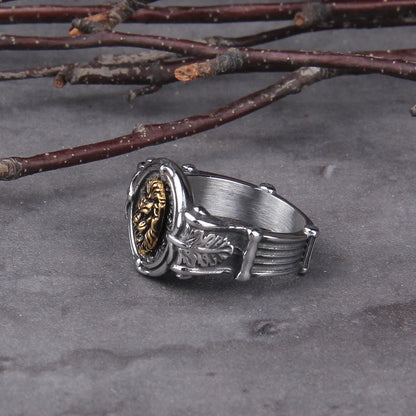 Savanna King Lion Ring