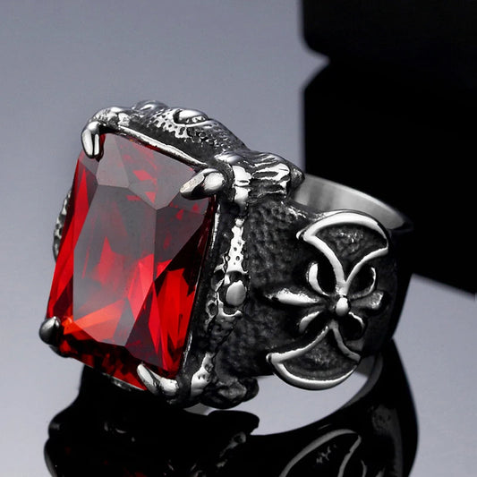 Dragon Claw Stone Ring