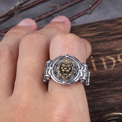 Savanna King Lion Ring
