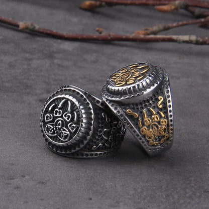 Veles Bear Paw Talisman Ring