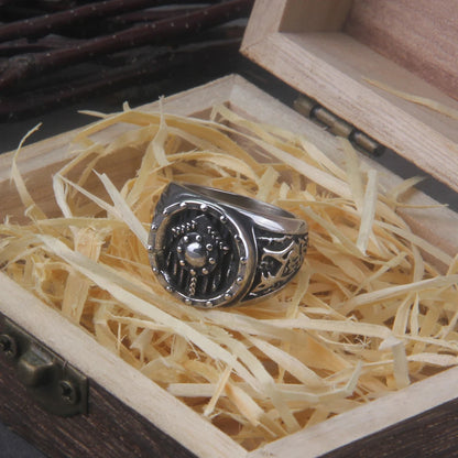 Fenrir Guard Shield Ring