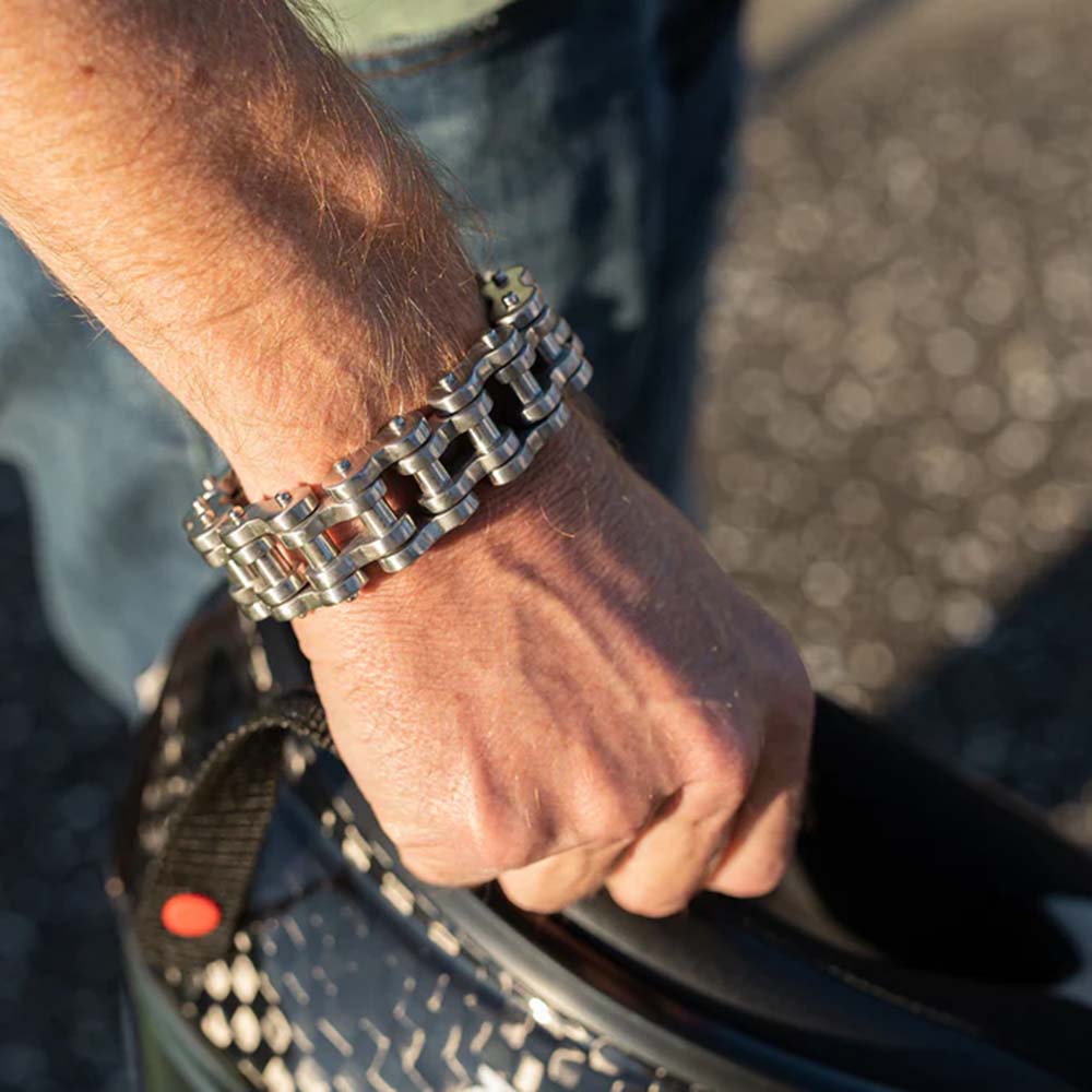 Vintage Motorcycle Chain Bracelet
