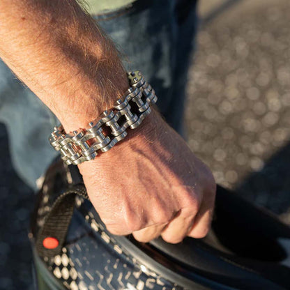 Vintage Motorcycle Chain Bracelet
