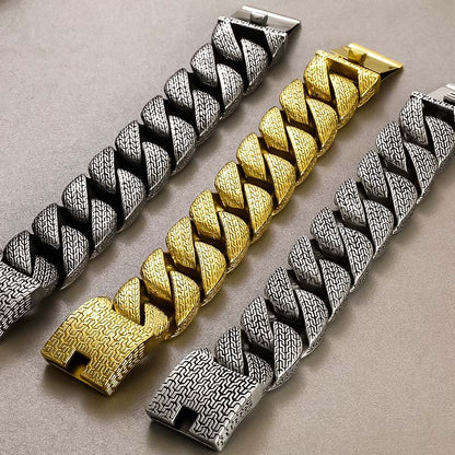 Nordic Thunder Chain Bracelet - 22cm Length