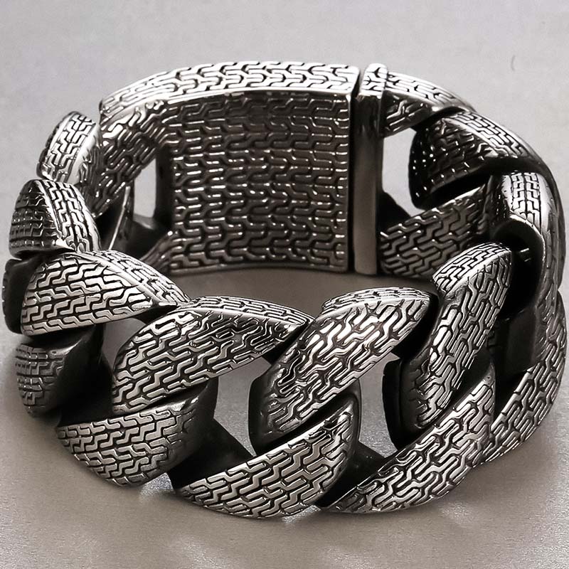 Nordic Thunder Chain Bracelet - 22cm Length