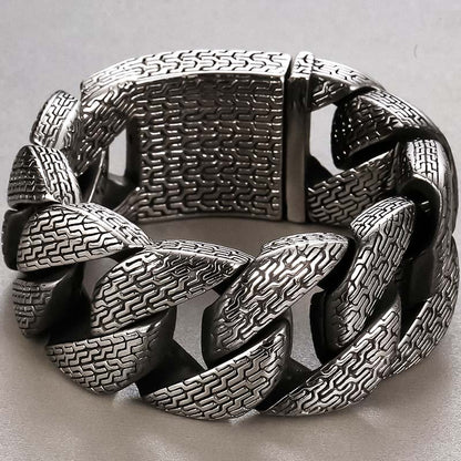Nordic Thunder Chain Bracelet - 22cm Length