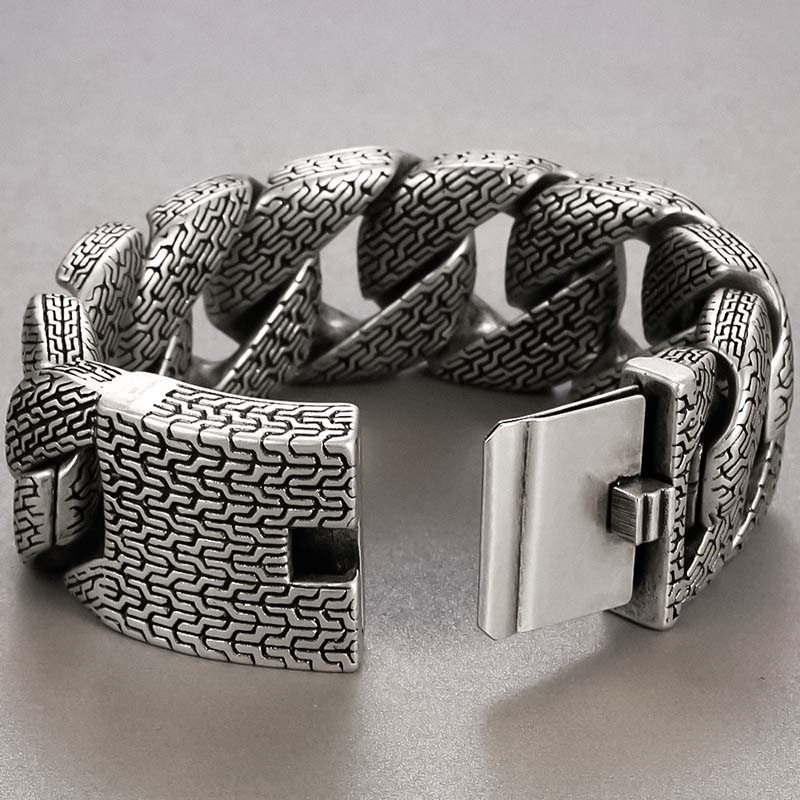 Nordic Thunder Chain Bracelet - 22cm Length