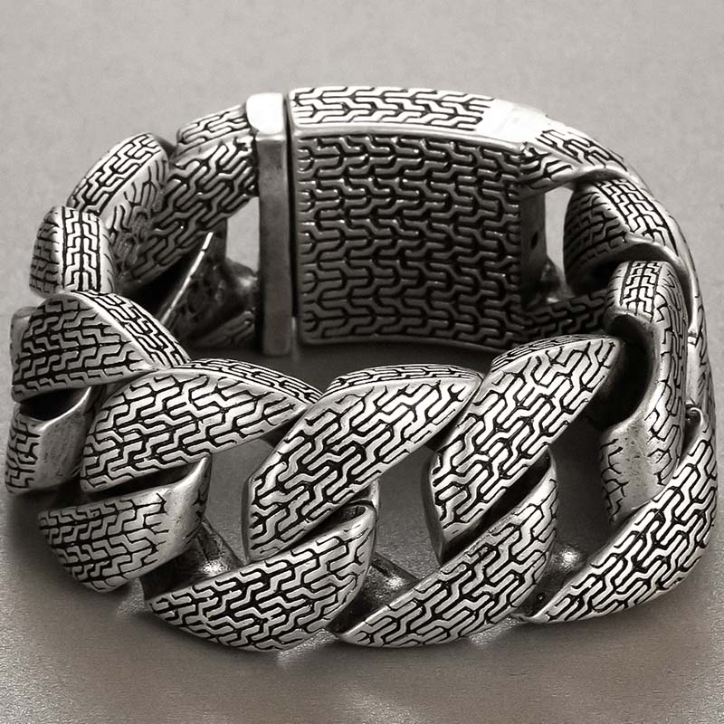 Nordic Thunder Chain Bracelet - 22cm Length