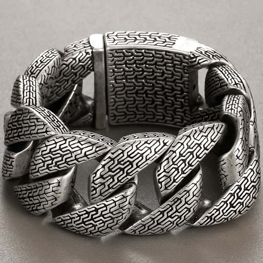Nordic Thunder Chain Bracelet - 22cm Length