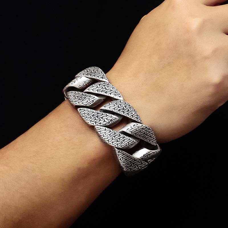 Nordic Thunder Chain Bracelet - 22cm Length
