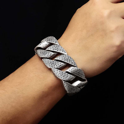Nordic Thunder Chain Bracelet - 22cm Length