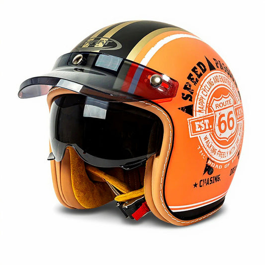 RetroRider Low Profile Helmet | DOT Approved