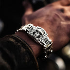 Rebel Skull Rider Bracelet - 21cm (8.2in) Length