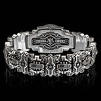 Rebel Skull Rider Bracelet - 21cm (8.2in) Length