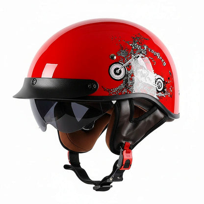 Cruiser Retro Helmet V2 | Dot Approved