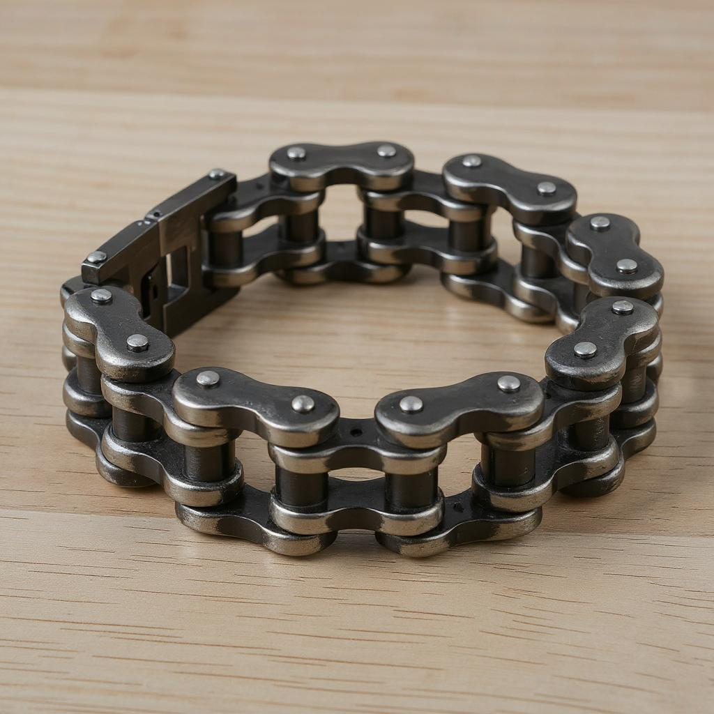 Vintage Motorcycle Chain Bracelet