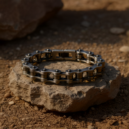 Road Warrior Biker Chain Bracelet