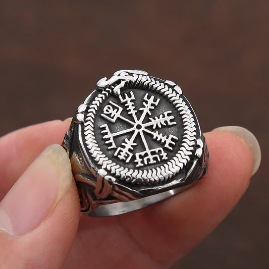 Helm of Awe Viking Ring