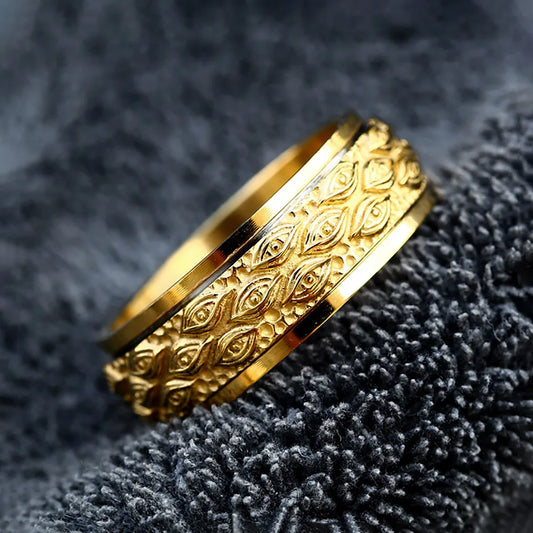 Cosmic Infinity Rotatable Ring