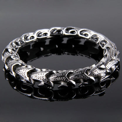 TitanDrake Keel Bracelet - Silver