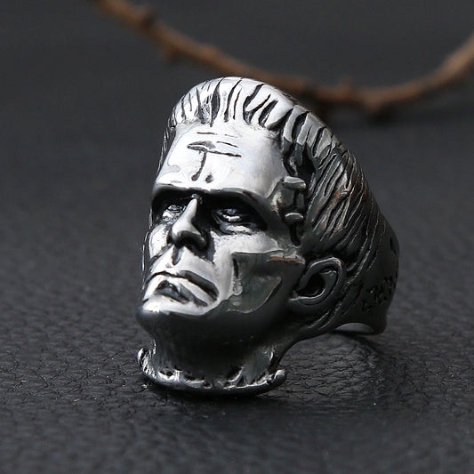 Frankenstein Skull Ring